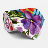 CRAVATE DOG PAW PRINTS BIRD (Roulé)