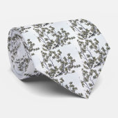 Cravate Dogwood à fleurs blanches (Roulé)