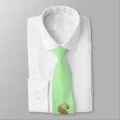 Cravate Dollar Connexion Gold Parties scintillant Design C (Attaché)
