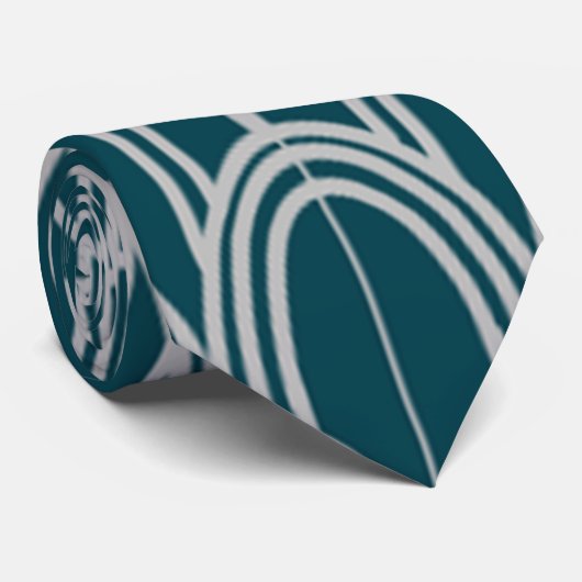 Cravate Domes Art déco (Roulé)