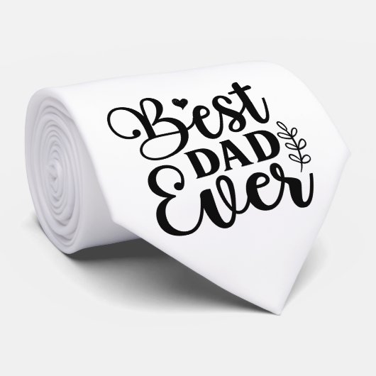 Cravate Don de père sentimental de la fille (Roulé)