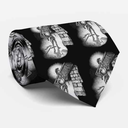 Cravate Don don Quichotte (Roulé)