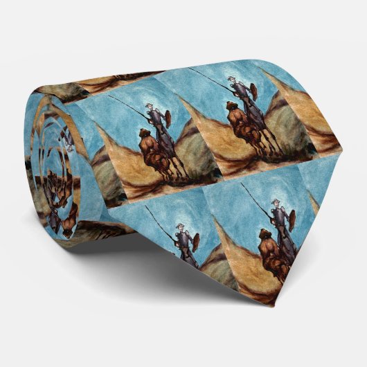 Cravate Don don Quichotte (Roulé)