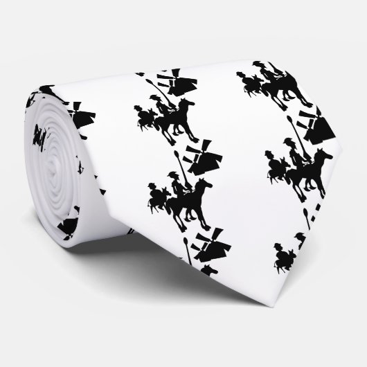 Cravate Don don Quichotte (Roulé)