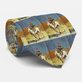 Cravate Don don Quichotte et Sancho Panza par Daumier (Roulé)