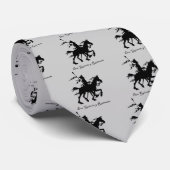 Cravate Don don Quichotte y Rocinante (Roulé)