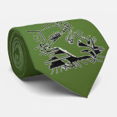 Cravate Don't mess with me tie (Roulé)