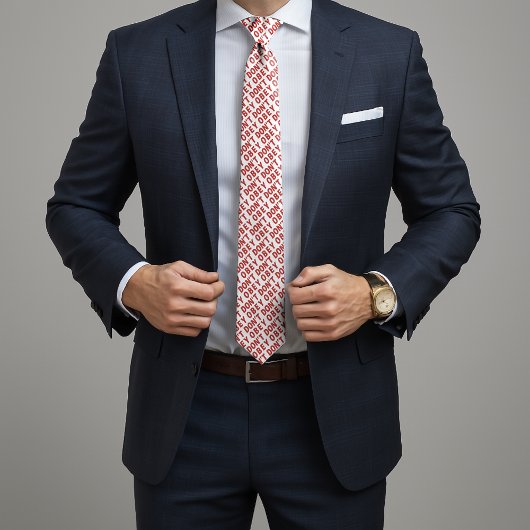 Cravate Don't Obey Portland Frog Protest