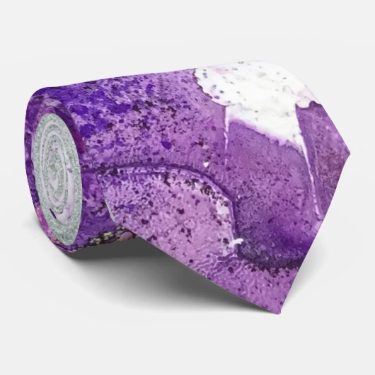 Cravate d'or d'impression de danse (Roulé)