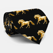 Cravate d'or galopante de cheval (Roulé)