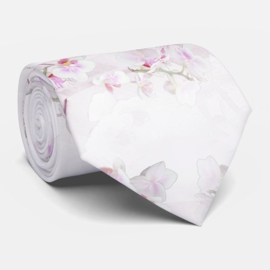 Cravate d'orchidée (Roulé)