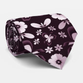 Cravate d'orchidée violette (Roulé)