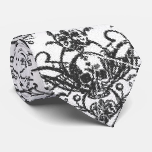 Cravate d'os croisés (Roulé)