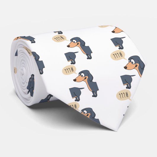 Cravate dos de chien (Roulé)