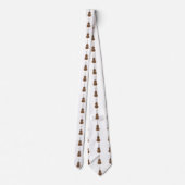 Cravate Double contrebasse style de dessin animé (Dos)