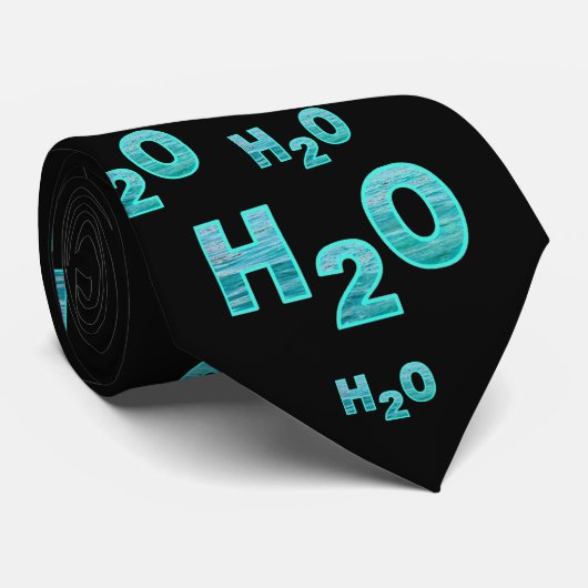 Cravate Double de H2Oblk dégrossi (Roulé)