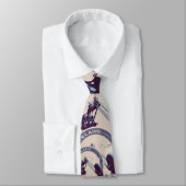 Cravate Double habillement fait sur commande dégrossi (Attaché)