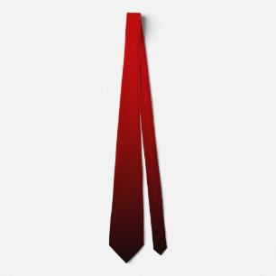 Cravate Double Ombre dégrossi noir rouge