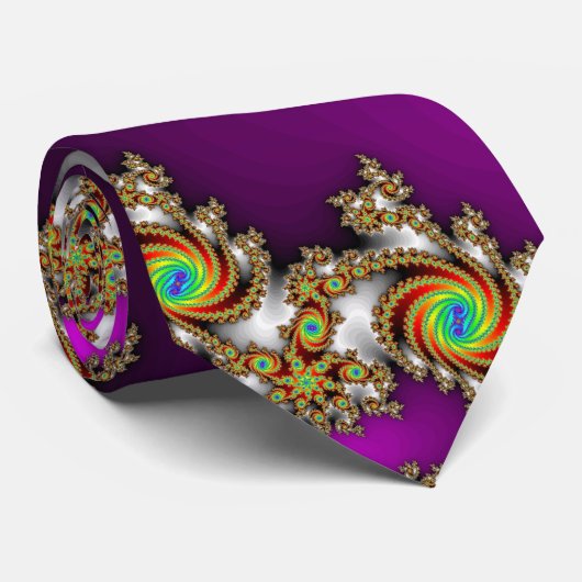 Cravate Double spirale (cravate) (Roulé)