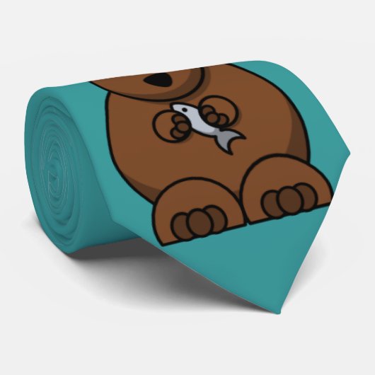 Cravate d'ours de bande dessinée (Roulé)