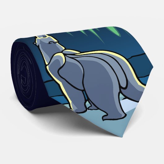 Cravate d'ours de cravate d'art de faune de (Roulé)