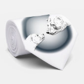 Cravate d'ours polaire w. Cravate Cub Faune Cravat (Roulé)