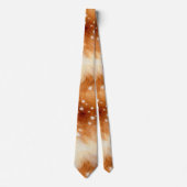 Cravate Doux Fourrure Faon Bois Douillet (Devant)