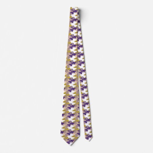 Cravate Dove Birds Motif Tesselation 1 choisir les couleur (Devant)