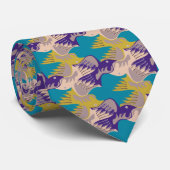 Cravate Dove Birds Motif Tesselation 3 NT (Roulé)