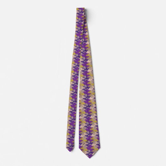 Cravate Dove Birds Motif Tesselation 4 NT (Dos)