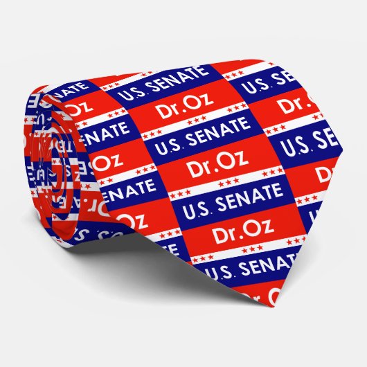 Cravate Dr. Oz US Senate Pennsylvania (Roulé)