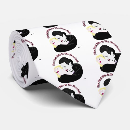 Cravate Dracula, Le Premier Bite Est Le Plus Doux (Roulé)