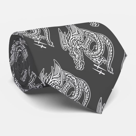Cravate Dragon (Roulé)