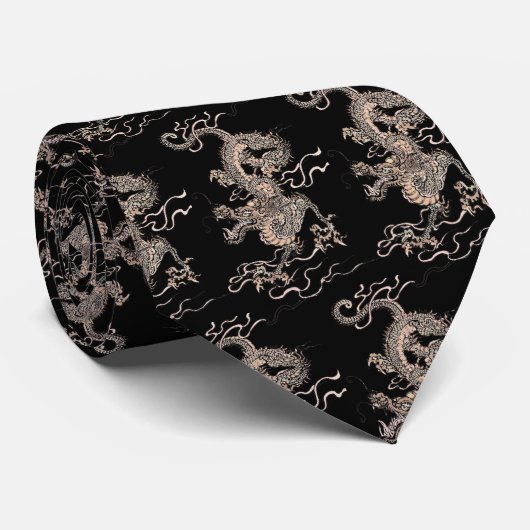 Cravate Dragon (Roulé)