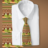 Cravate Dragon à oreilles et laide Noël