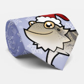 Cravate Dragon barbu de Noël/dragon de Rankins (Roulé)