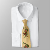 Cravate Dragon chinois (Attaché)