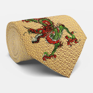 Cravate Dragon chinois