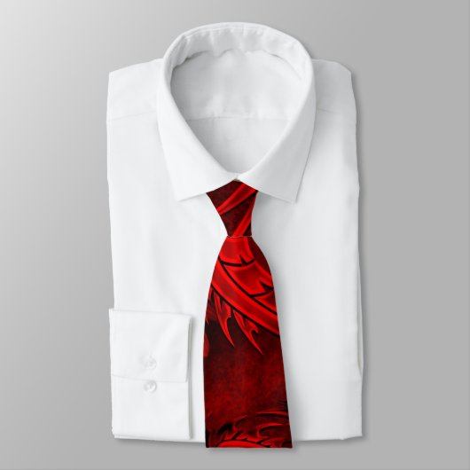 Cravate Dragon chinois (Attaché)