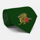 Cravate Dragon chinois (Roulé)