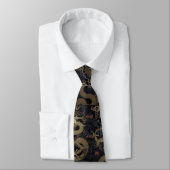 Cravate Dragon chinois (Attaché)