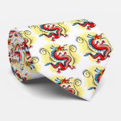 Cravate dragon chinoise (Roulé)
