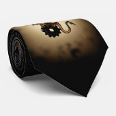 cravate Dragon de Steampunk (Roulé)