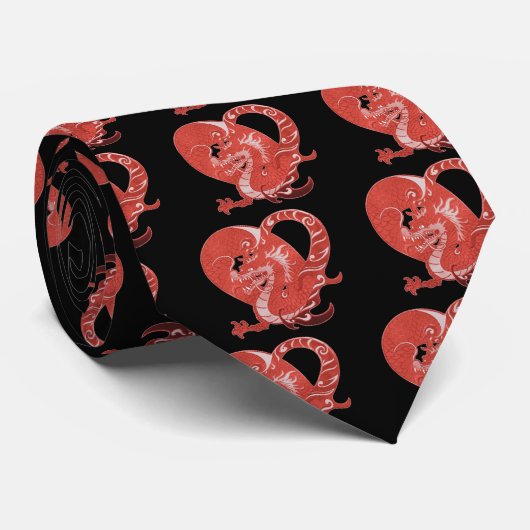 Cravate Dragon Heart (Roulé)