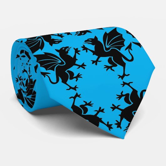 Cravate Dragon Mens (Roulé)