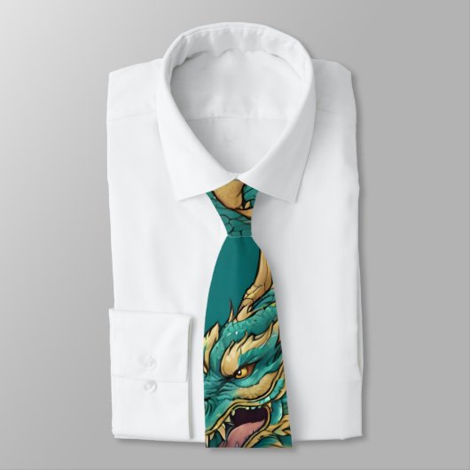 Cravate Dragon Necktie (Attaché)