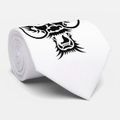 Cravate Dragon oriental (Roulé)