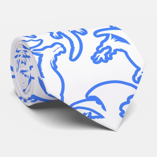 Cravate Dragon, plan motif 03.b (Roulé)