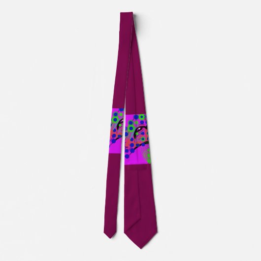 Cravate Dragon Prophetess Necktie (Dos)