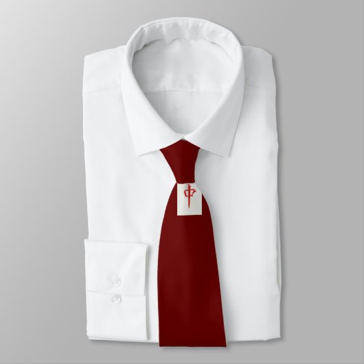 Cravate Dragon rouge (Attaché)